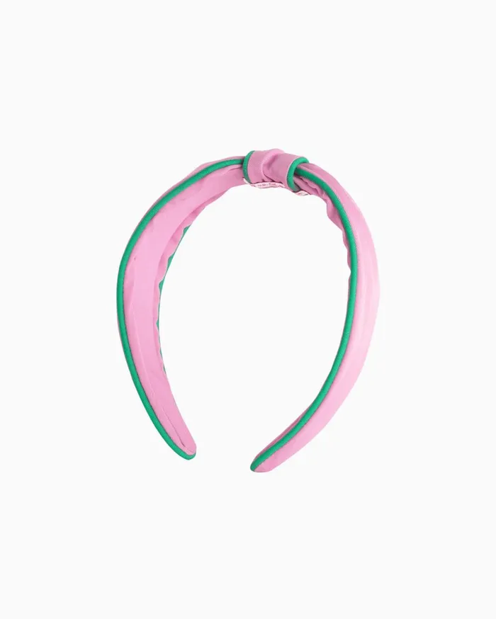 Women Lilly Pulitzer Hats and Hair Low Knot Headband Spearmint Blossom Views