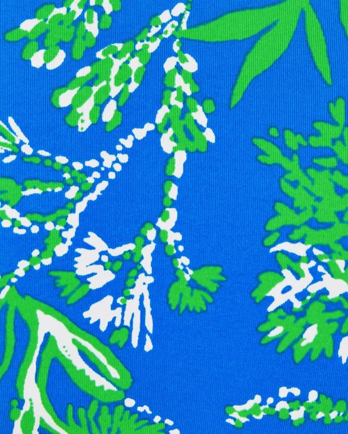 Women Lilly Pulitzer Swim Genya Bandeau Swim Top Briny Blue A Bit Salty Engineered Bikini Top Women Lilly Pulitzer Swim Genya Bandeau Swim Top Briny Blue A Bit Salty Engineered Bikini Top