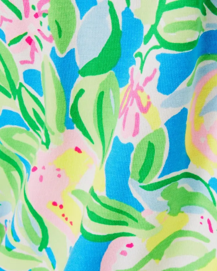Women Lilly Pulitzer Tops Bowen Halter Top Multi Grove Garden Women Lilly Pulitzer Tops Bowen Halter Top Multi Grove Garden