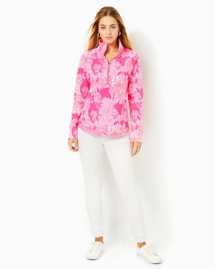 Women Lilly Pulitzer Tops UPF 50 Skipper Popover Multi Lilly Loves Dc Women Lilly Pulitzer Tops UPF 50 Skipper Popover Multi Lilly Loves Dc