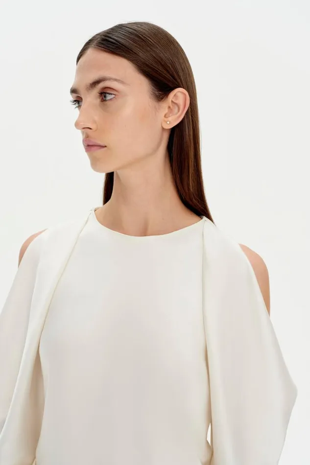 Women Marisa Top Ivory Jonathan Simkhai Tops and Bodysuits