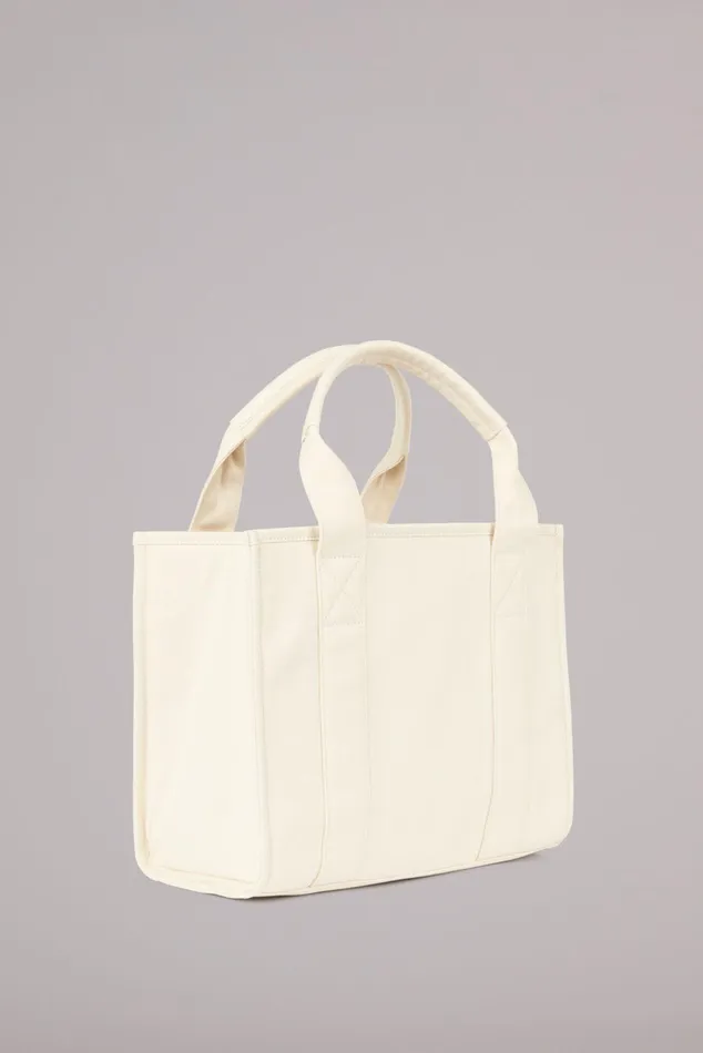 WomenMen Fiorucci Bags Milano Stamp Tote Bag Off White WomenMen Fiorucci Bags Milano Stamp Tote Bag Off White