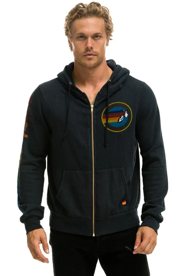 WomenMen Hoodies Aviator Nation Austin Hoodie 8211 Charcoal