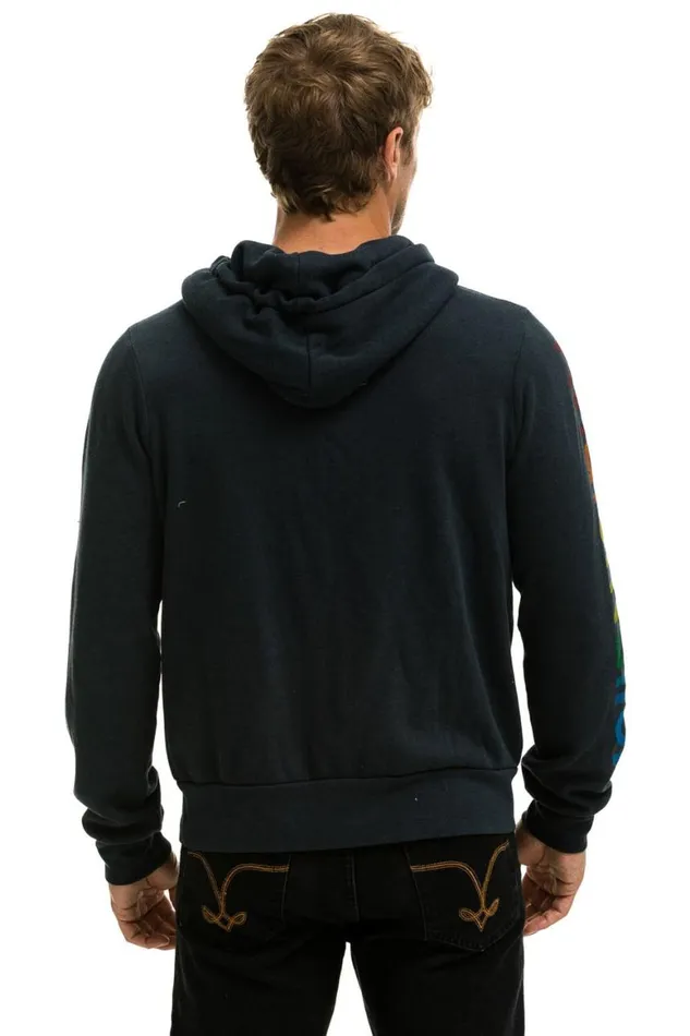 WomenMen Hoodies Aviator Nation Austin Hoodie 8211 Charcoal