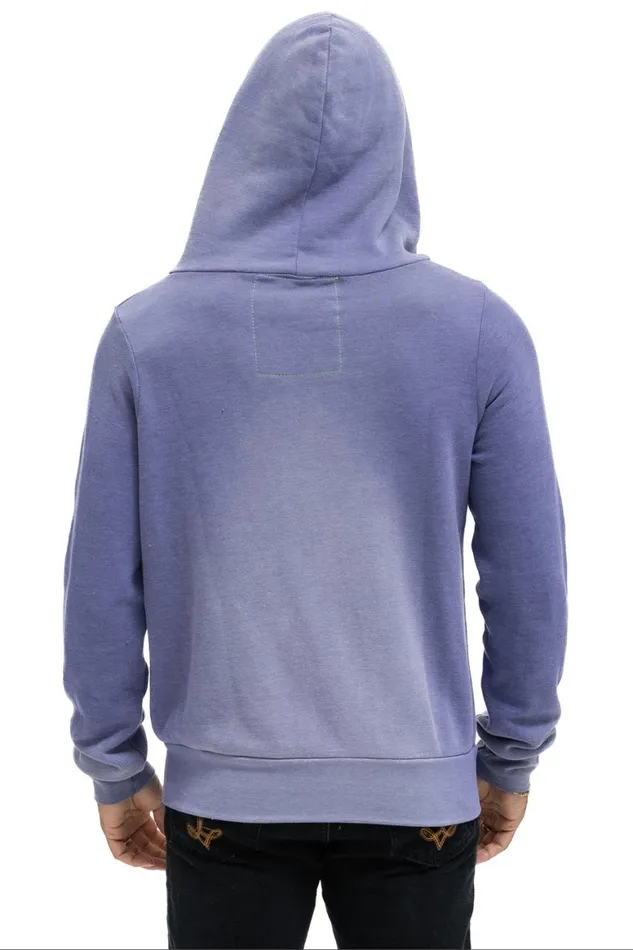WomenMen Hoodies Aviator Nation Venice Surfer Zip Hoodie 8211 Faded Grape