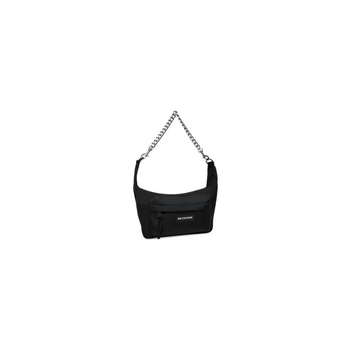 WomenMen Shoulder Bags Balenciaga Raver Medium Bag With Chain In Black