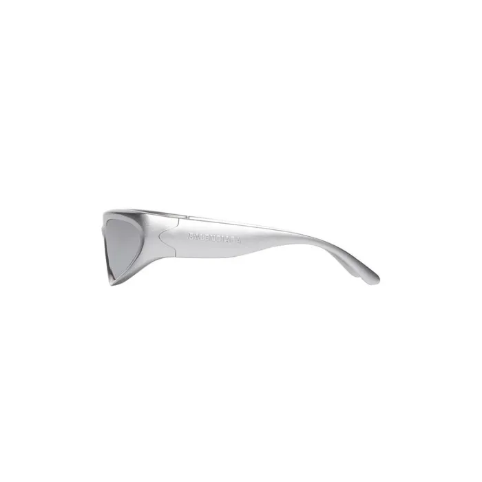 WomenMen Sunglasses Balenciaga Swift Oval Sunglasses In Silver