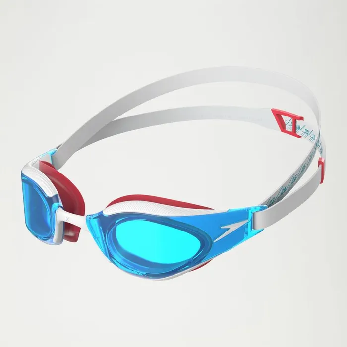 WomenMen Triathlon and Open Water Speedo Adult Fastskin Hyper Elite Goggles WhiteBlueRed WomenMen Triathlon and Open Water Speedo Adult Fastskin Hyper Elite Goggles WhiteBlueRed
