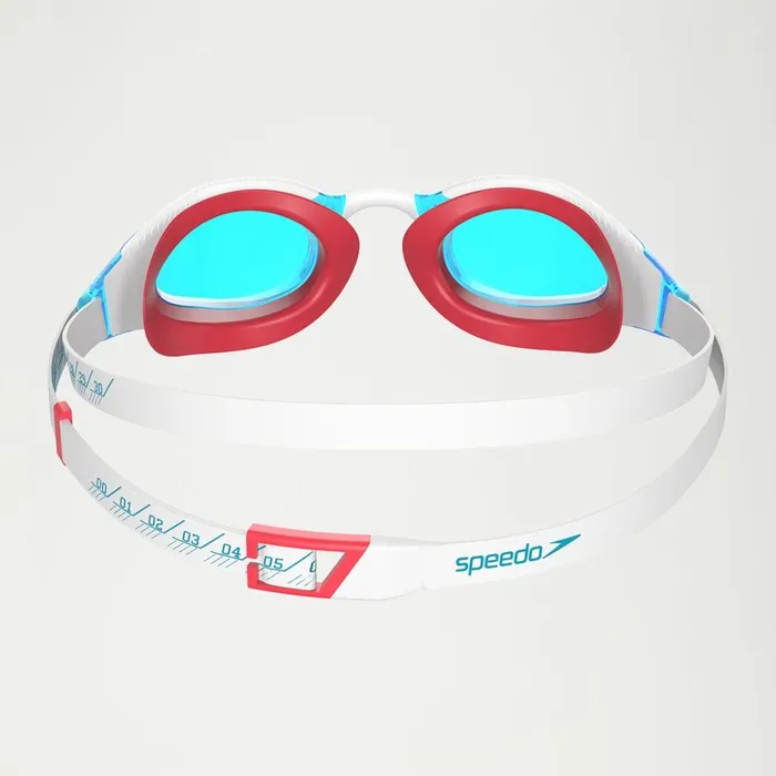 WomenMen Triathlon and Open Water Speedo Adult Fastskin Hyper Elite Goggles WhiteBlueRed WomenMen Triathlon and Open Water Speedo Adult Fastskin Hyper Elite Goggles WhiteBlueRed