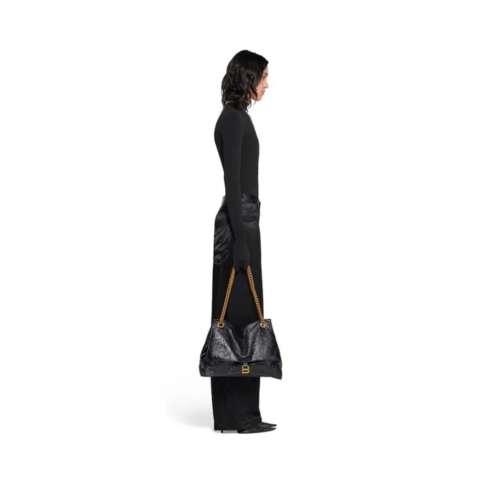 WomenMen Trousers Balenciaga 5 Pocket Baggy Trousers In Black