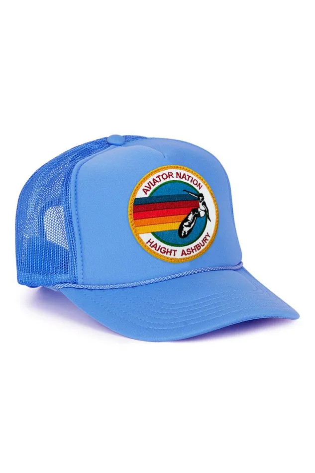 WomenMen Trucker Hats Aviator Nation Haight Ashbury Trucker Hat