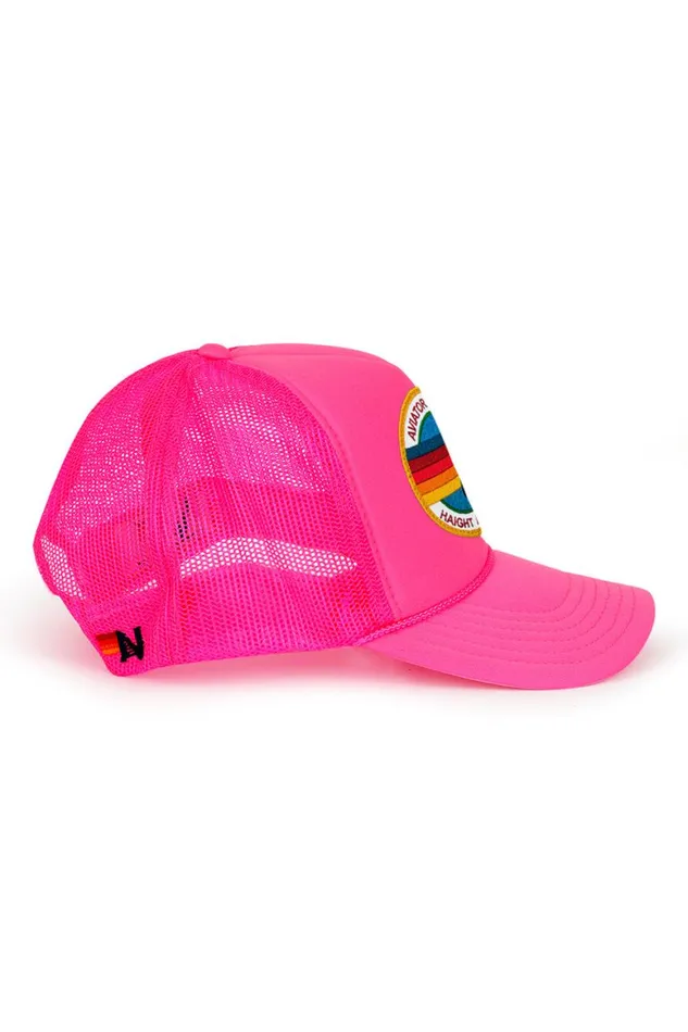 WomenMen Trucker Hats Aviator Nation Haight Ashbury Trucker Hat