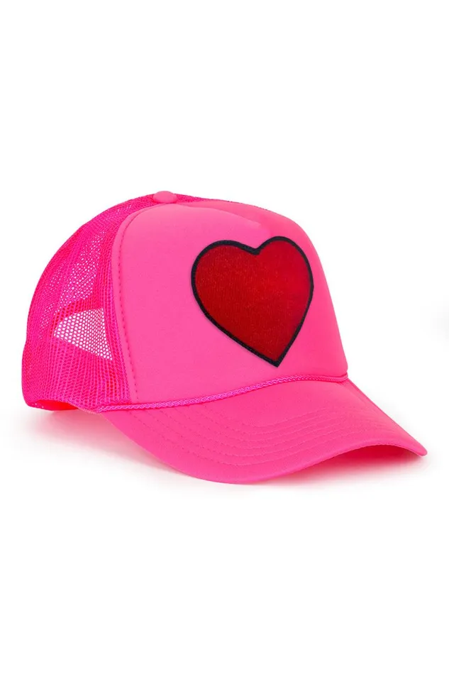 WomenMen Trucker Hats Aviator Nation Heart 8211 Vintage Low Rise Trucker