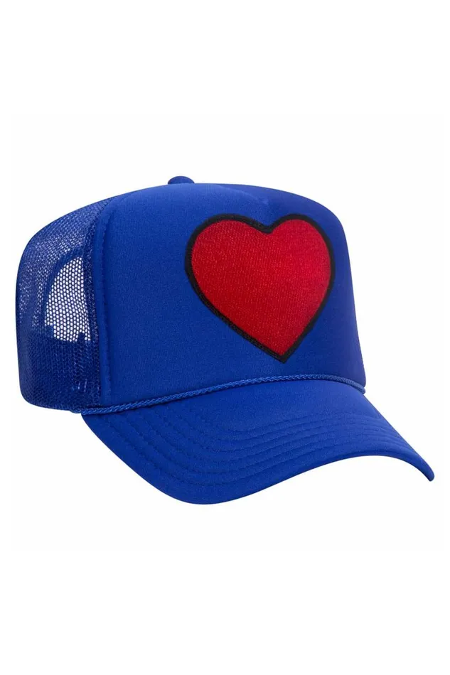 WomenMen Trucker Hats Aviator Nation Heart 8211 Vintage Low Rise Trucker