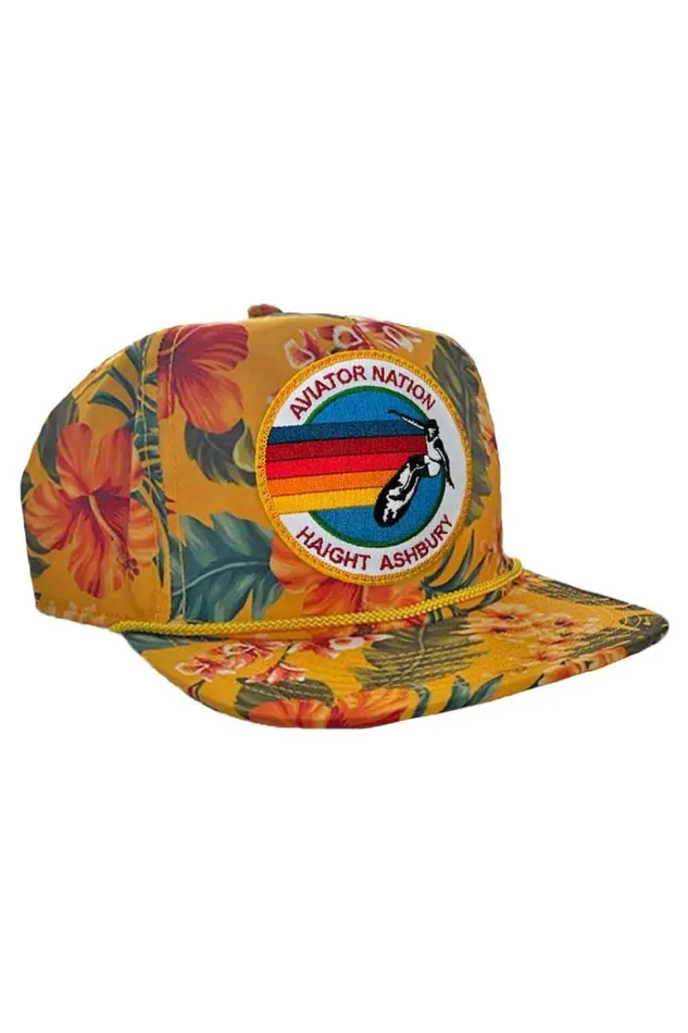 WomenMen Trucker Hats Aviator Nation Signature Haight Ashbury 8211 Vintage Safari Twill Low Rise Trucker