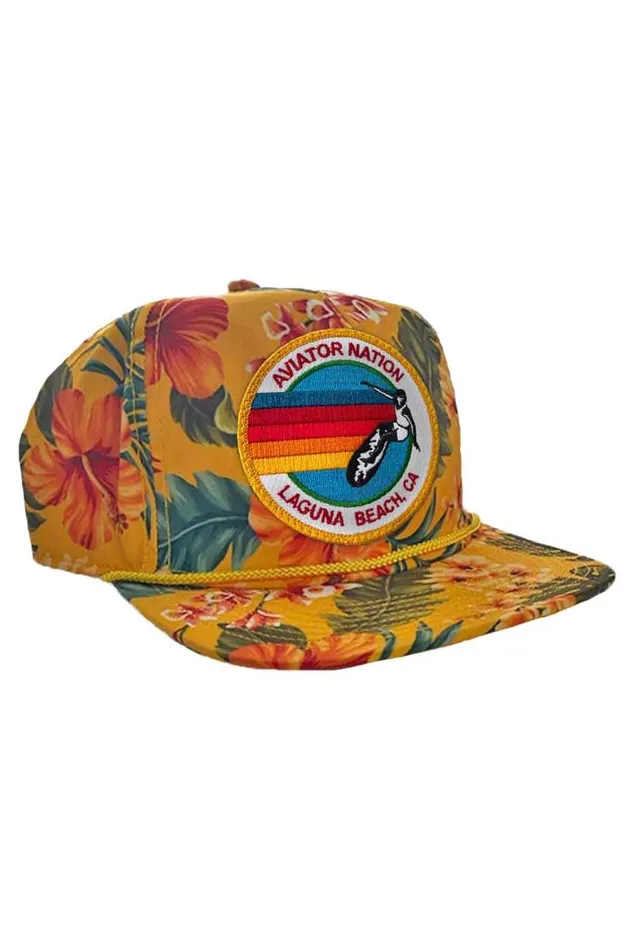 WomenMen Trucker Hats Aviator Nation Signature Laguna Beach 8211 Vintage Safari Twill Low Rise Trucker