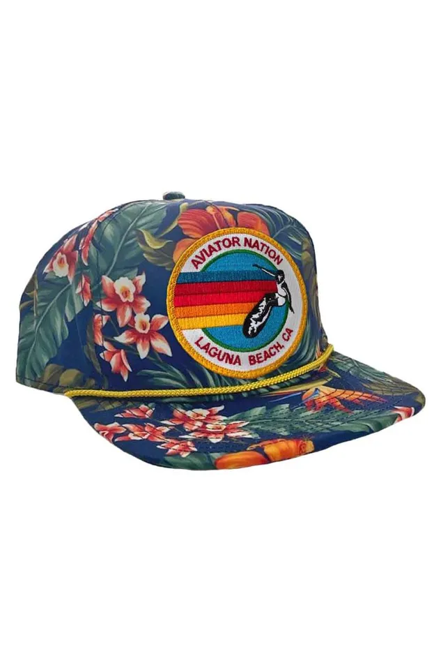 WomenMen Trucker Hats Aviator Nation Signature Laguna Beach 8211 Vintage Safari Twill Low Rise Trucker