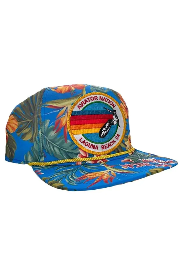 WomenMen Trucker Hats Aviator Nation Signature Laguna Beach 8211 Vintage Safari Twill Low Rise Trucker