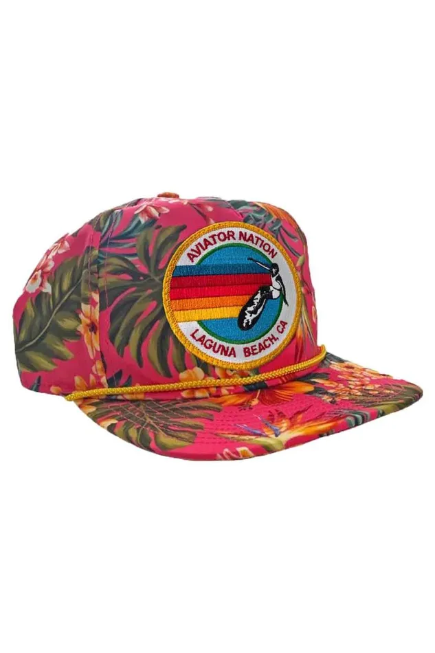 WomenMen Trucker Hats Aviator Nation Signature Laguna Beach 8211 Vintage Safari Twill Low Rise Trucker
