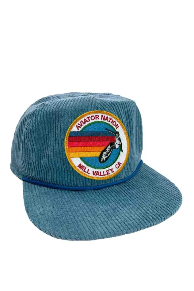 WomenMen Trucker Hats Aviator Nation Signature Mlvy 8211 Vintage Corduroy Trucker