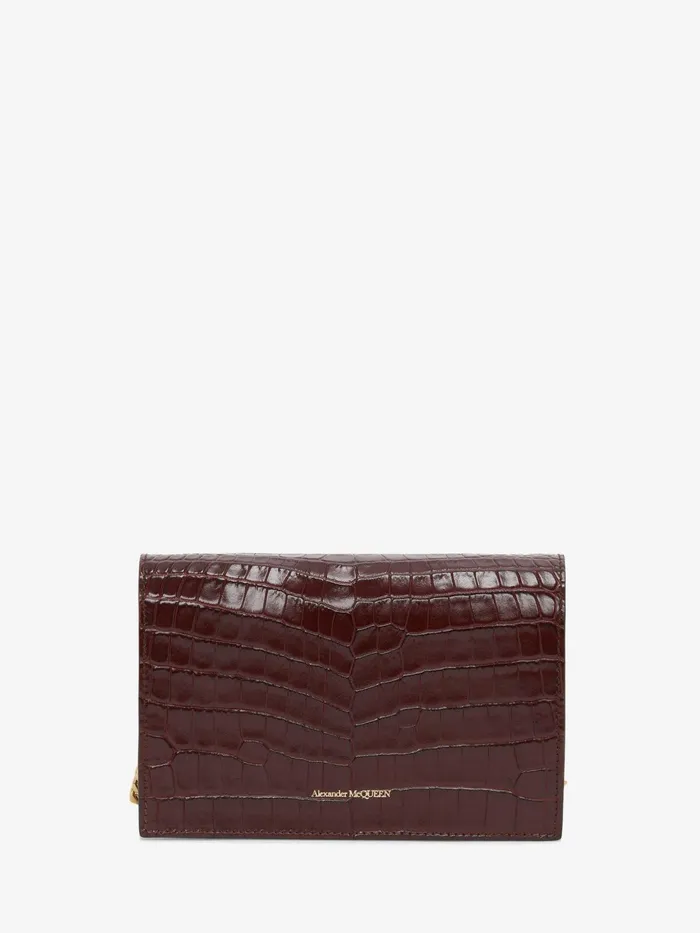 Women Mini Bags Alexander McQueen Small Skull Bag Red