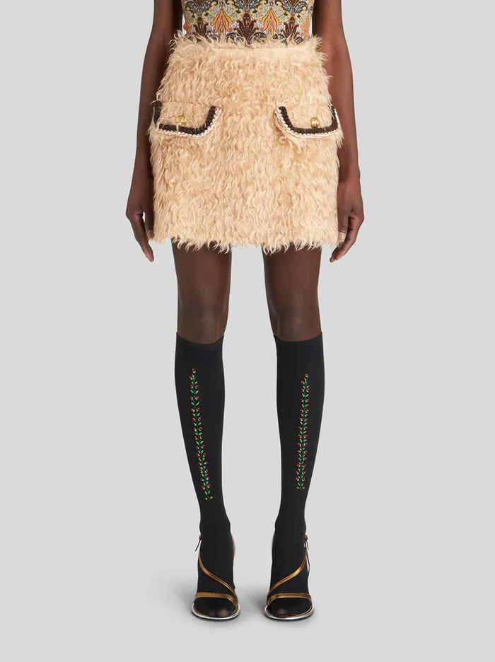 Women Mini Skirt With Edging Etro Skirts