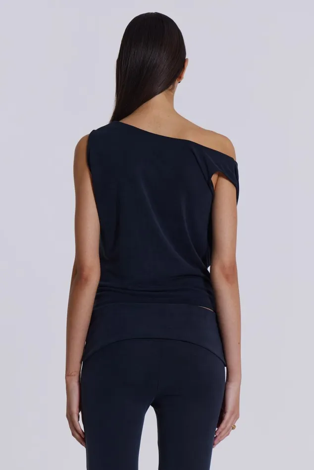 Women Mira Soft Touch Drape Top Jaded London CoOrds