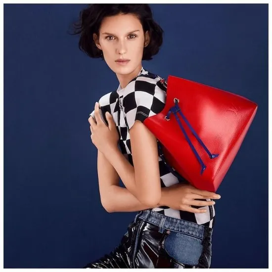 Women NeoNoe Bag Louis Vuitton Louis Vuitton Nono MM Black M54366 Red M54365 8211 Louis Vuitton Handbag Store