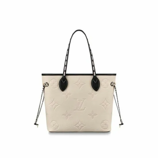 Women Neverfull Bag Louis Vuitton Louis Vuitton Neverfull MM Black M45856 Cream M58525 8211 Louis Vuitton Handbag Store