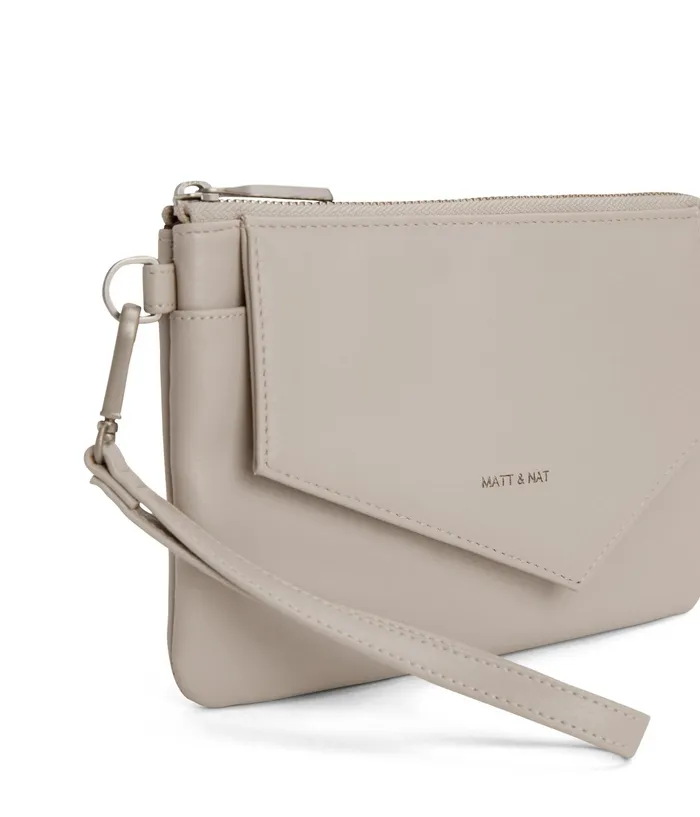 Women Nia Vegan Wristlet Wallet 8211 Arbor Shell Matt and Nat Cell Phone Holders