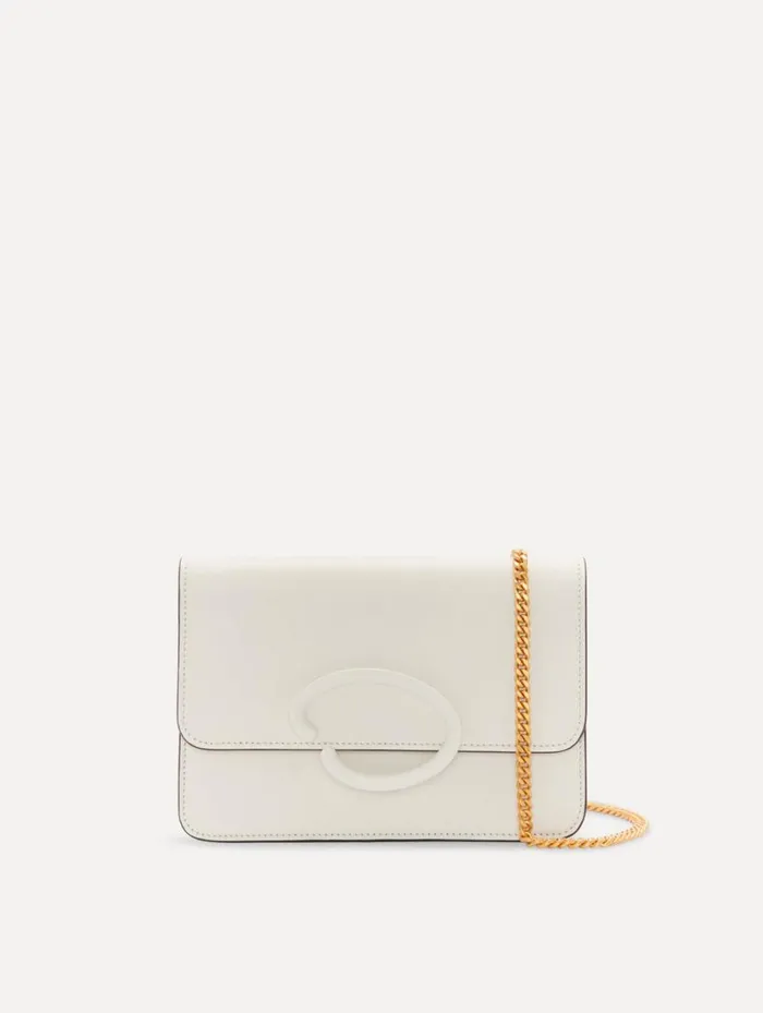 Women O Pochette Ivory Oscar De La Renta Handbags