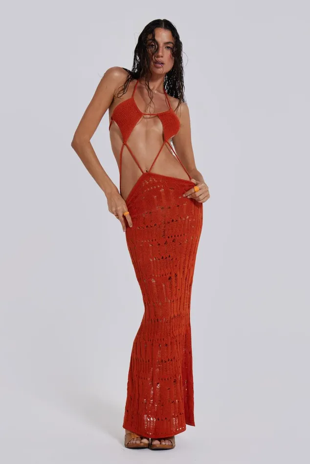 Women Ombre Vendetta Maxi Dress Jaded London Beach Cover Ups