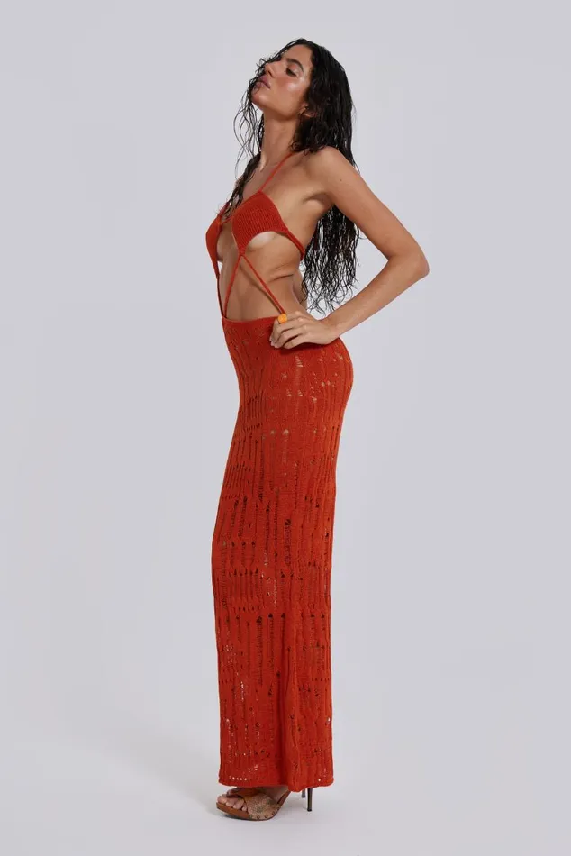 Women Ombre Vendetta Maxi Dress Jaded London Beach Cover Ups