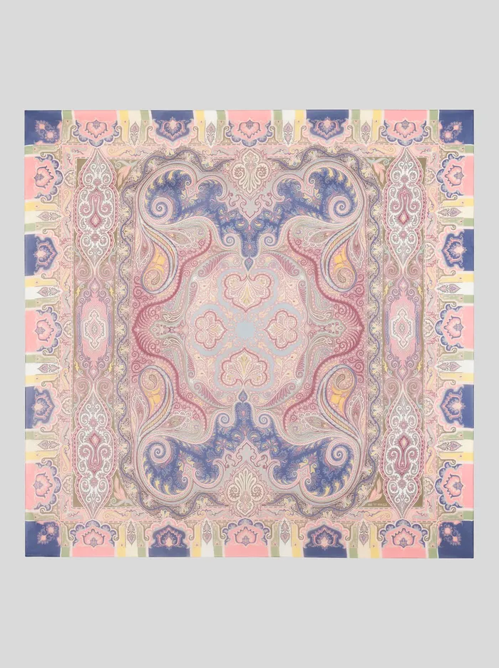 Women Paisley Silk Shawl Etro Scarves And Silk