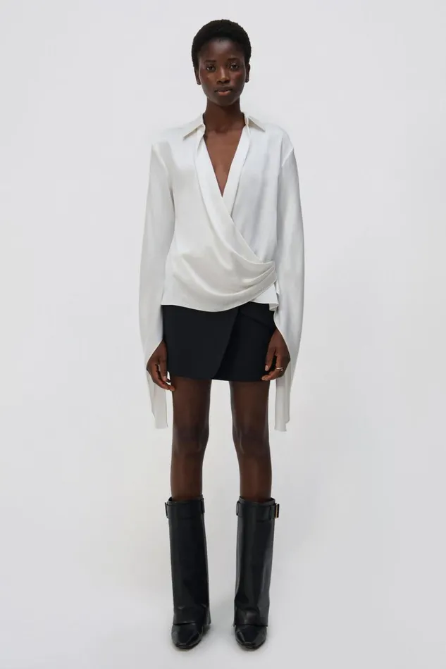 Women Paradisa Top Ivory Jonathan Simkhai Tops and Bodysuits
