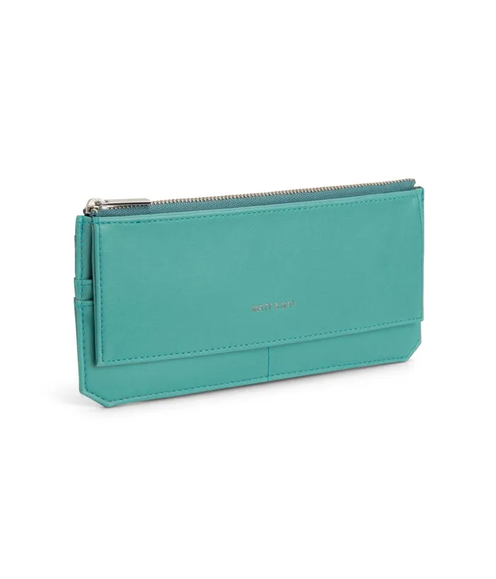 Women Perla Vegan Flat Wallet 8211 Vintage Oasis Matt and Nat Wallets
