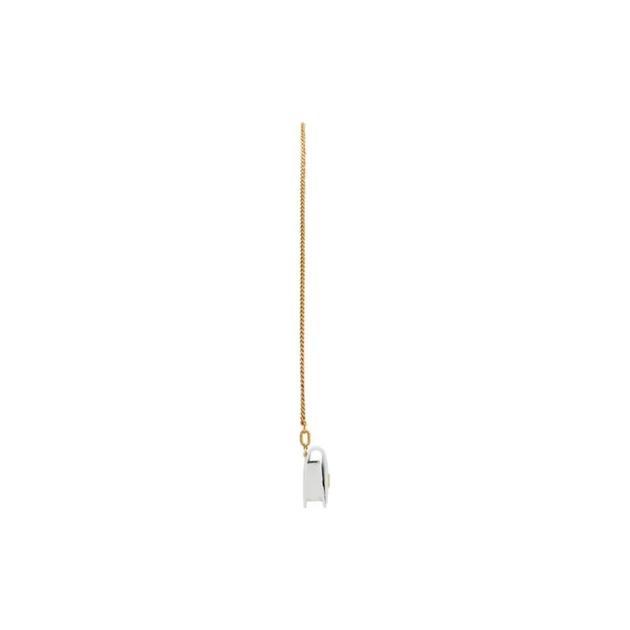 Women Phone Accessories and Keyrings Balenciaga Hourglass Earpods Holder In Off White