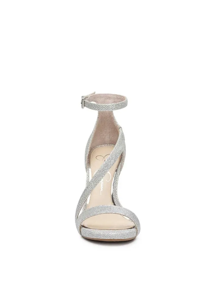 Women Platforms Jessica Simpson Rayli High Heel Sandal In Silver