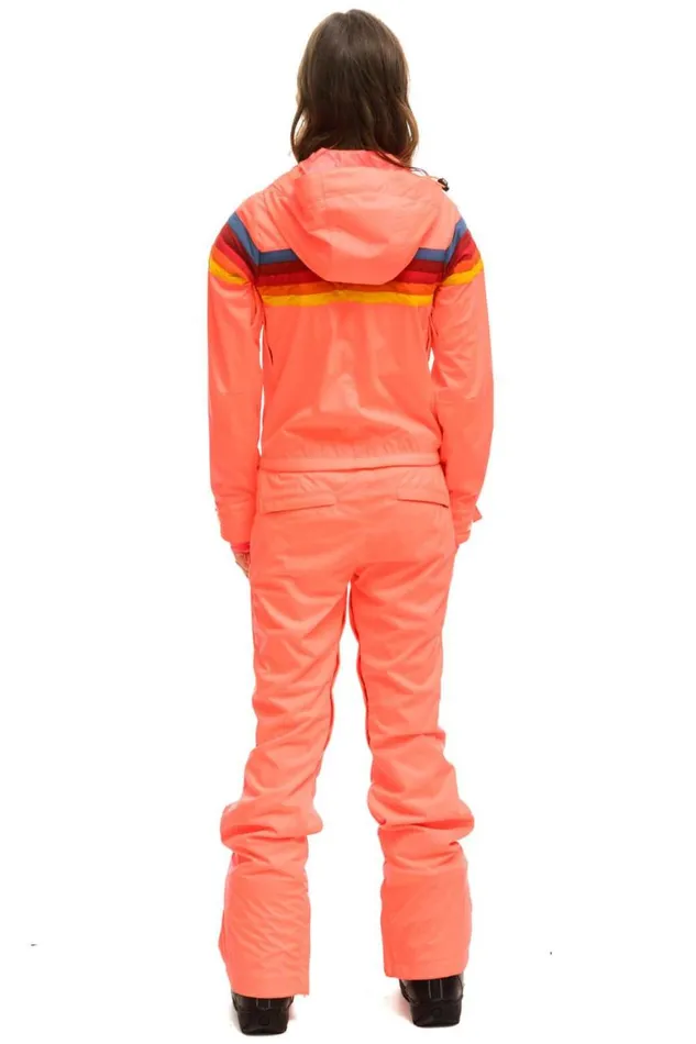 Women Powder Suits Aviator Nation 3 Layer Powder Suit 8211 Neon Flamingo