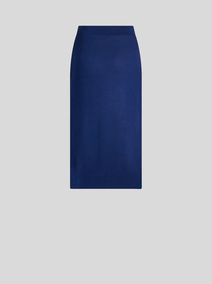 Women Printed Knit Midi Skirt Etro Knitwear