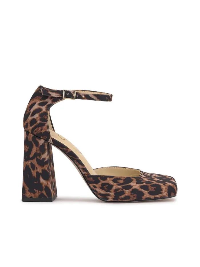 Women Pumps Jessica Simpson Lollah Block Heel Pump In Leopard