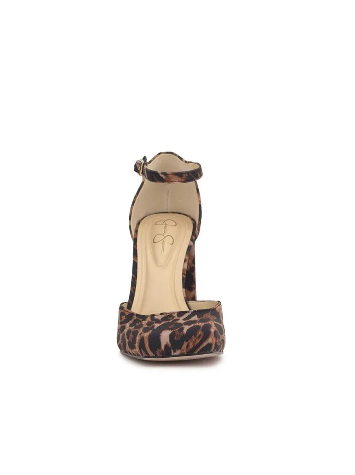 Women Pumps Jessica Simpson Lollah Block Heel Pump In Leopard