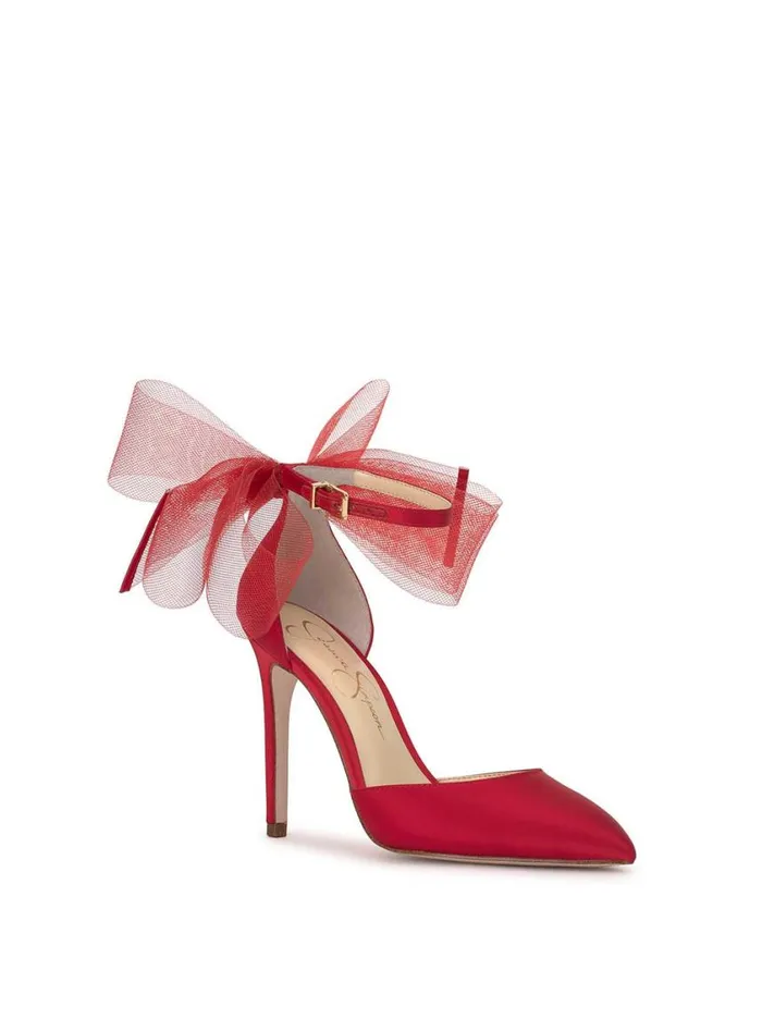 Women Pumps Jessica Simpson Phindies Pump In Red Muse