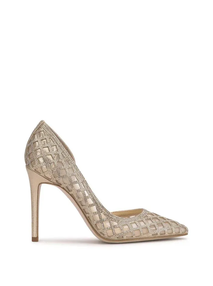 Women Pumps Jessica Simpson Prizma D039Orsay Pump In Champagne