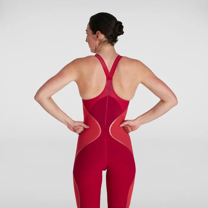 Women Racing Suits Speedo Women039s Fastskin LZR Pure Intent Closedback Kneeskin Red Women Racing Suits Speedo Women039s Fastskin LZR Pure Intent Closedback Kneeskin Red