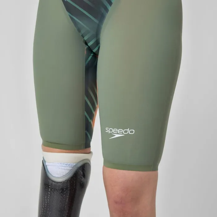 Women Racing Suits Speedo Women039s Fastskin LZR Pure Valor 20 Closedback Kneeskin GreenOrange Women Racing Suits Speedo Women039s Fastskin LZR Pure Valor 20 Closedback Kneeskin GreenOrange