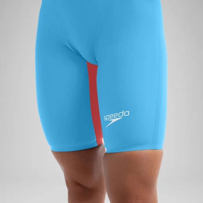 Women Racing Suits Speedo Women039s Fastskin LZR Pure Valor 20 Openback Kneeskin BlueRed Women Racing Suits Speedo Women039s Fastskin LZR Pure Valor 20 Openback Kneeskin BlueRed
