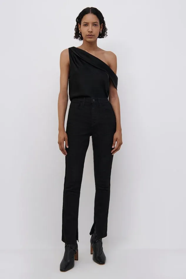 Women Rae Skinny Denim Diamante Jonathan Simkhai Pants and Bottoms