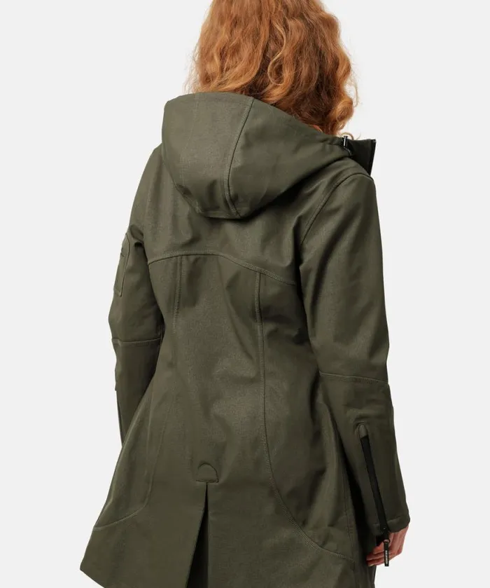 Women Raincoats Ilse Jacobsen Raincoat 8211 Army
