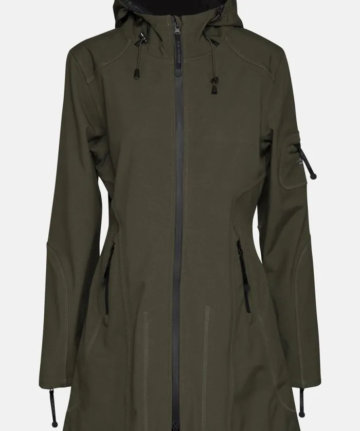 Women Raincoats Ilse Jacobsen Raincoat 8211 Army